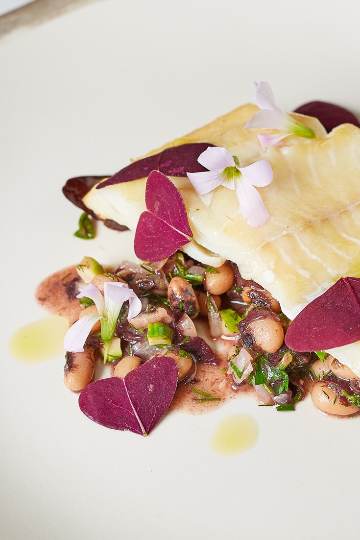 Smoked Haddock with BlackEyed Beans Recipe Great British Chefs