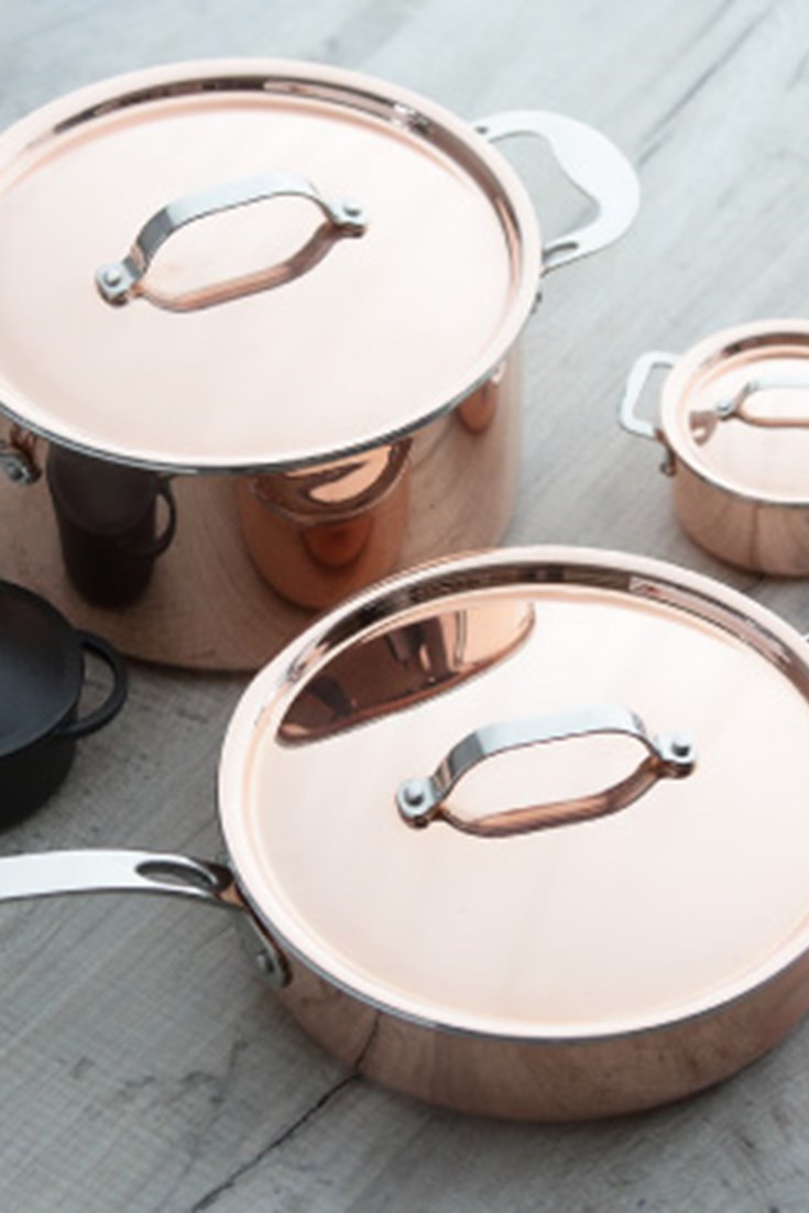 Win a copper cookware set worth over £250 Great British Chefs