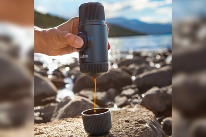 Win a portable espresso machine worth £75