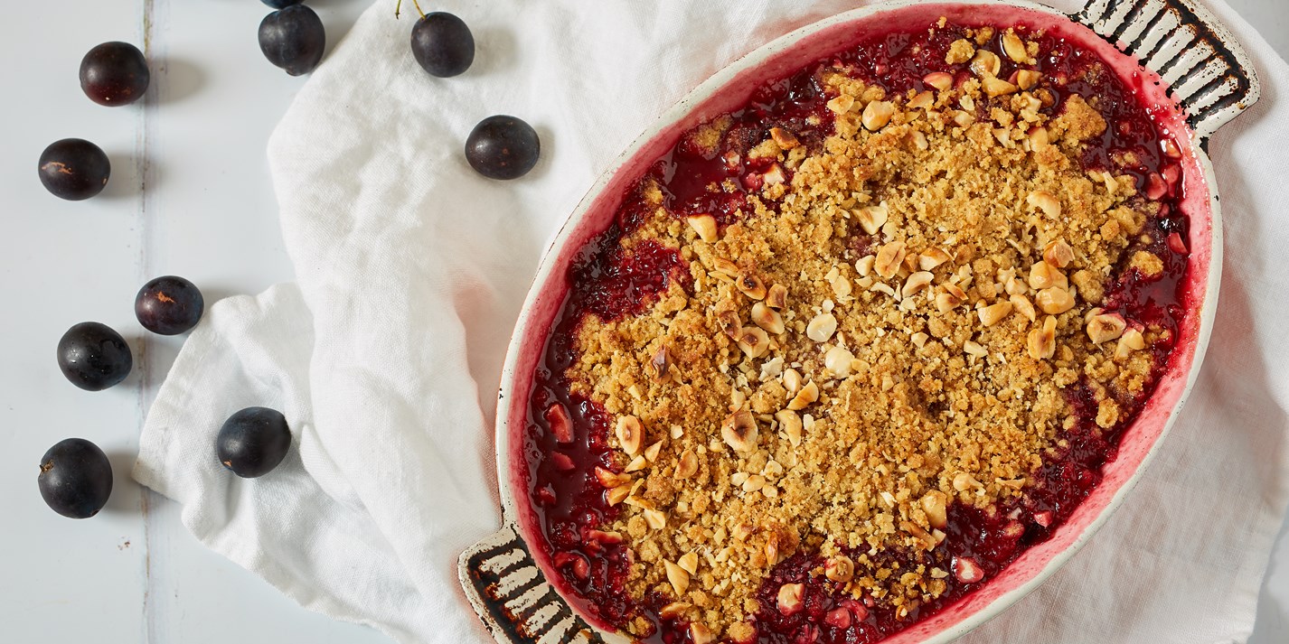 Damson Crumble Recipe - Great British Chefs