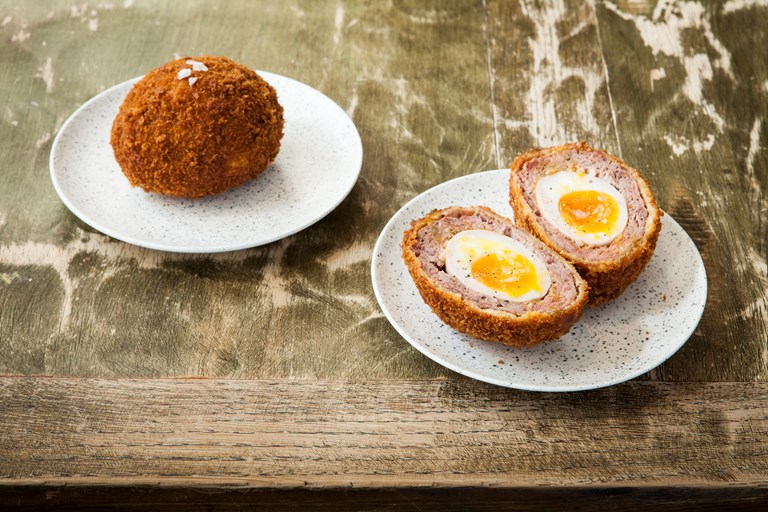 The Harwood Arms' Venison Scotch Egg Recipe - Great British Chefs