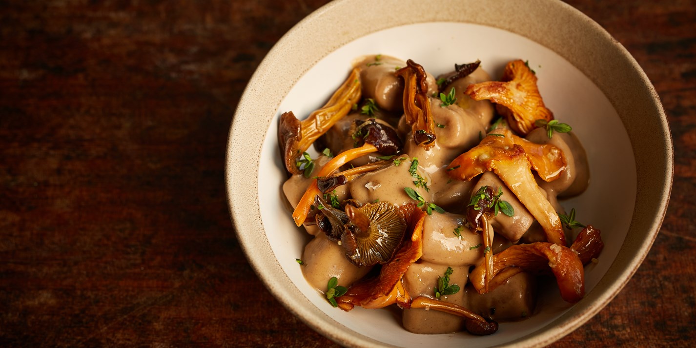 Chestnut Gnocchi with Mushrooms Recipe Great British Chefs