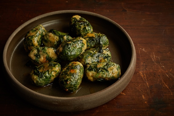 Strangolapreti in Trentino – Italian spinach dumplings