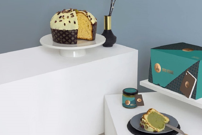 Win 1 of 2 pistachio panetonne and pistachio cream bundles