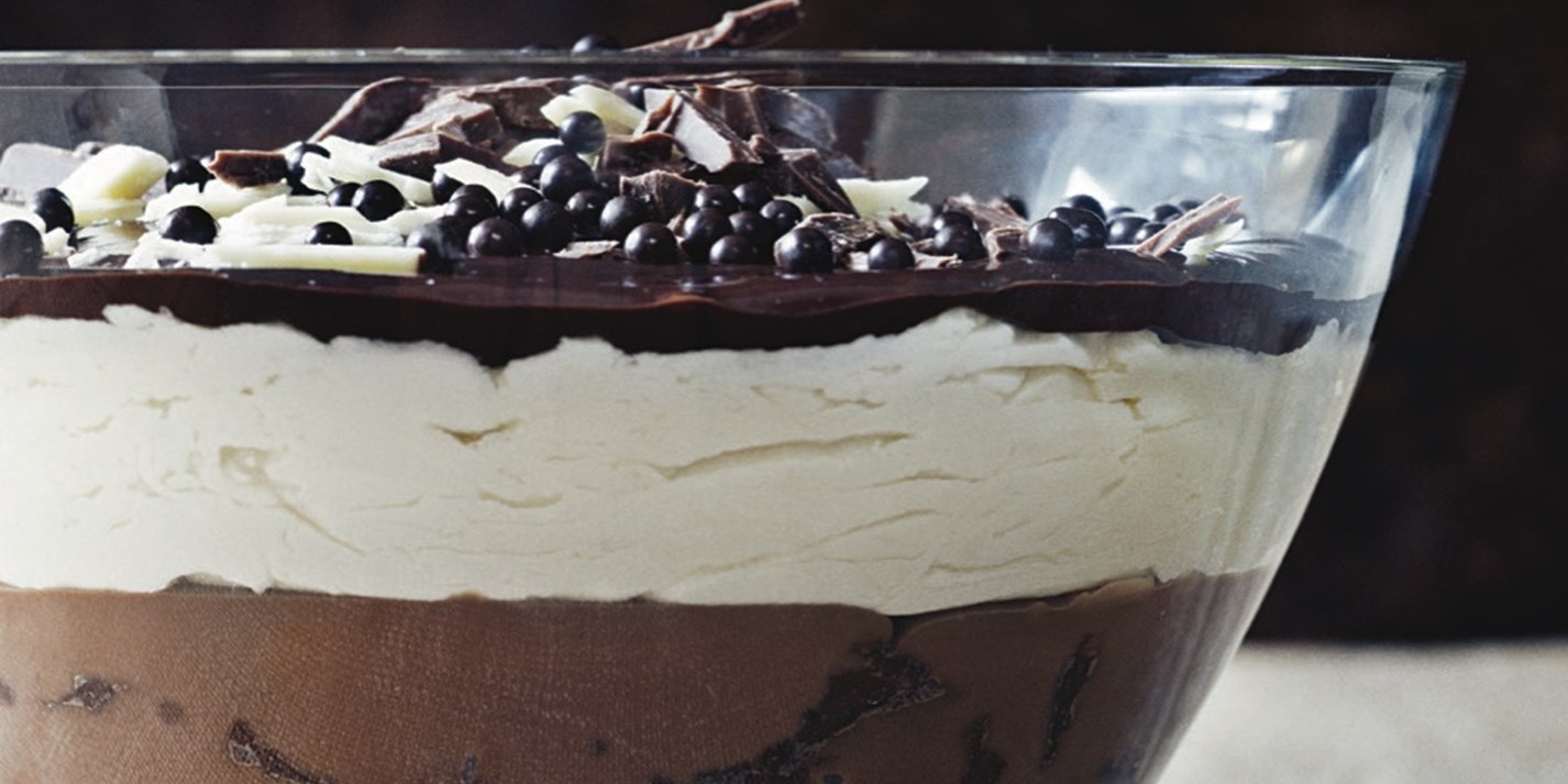 Four Chocolate Trifle Recipe Great British Chefs