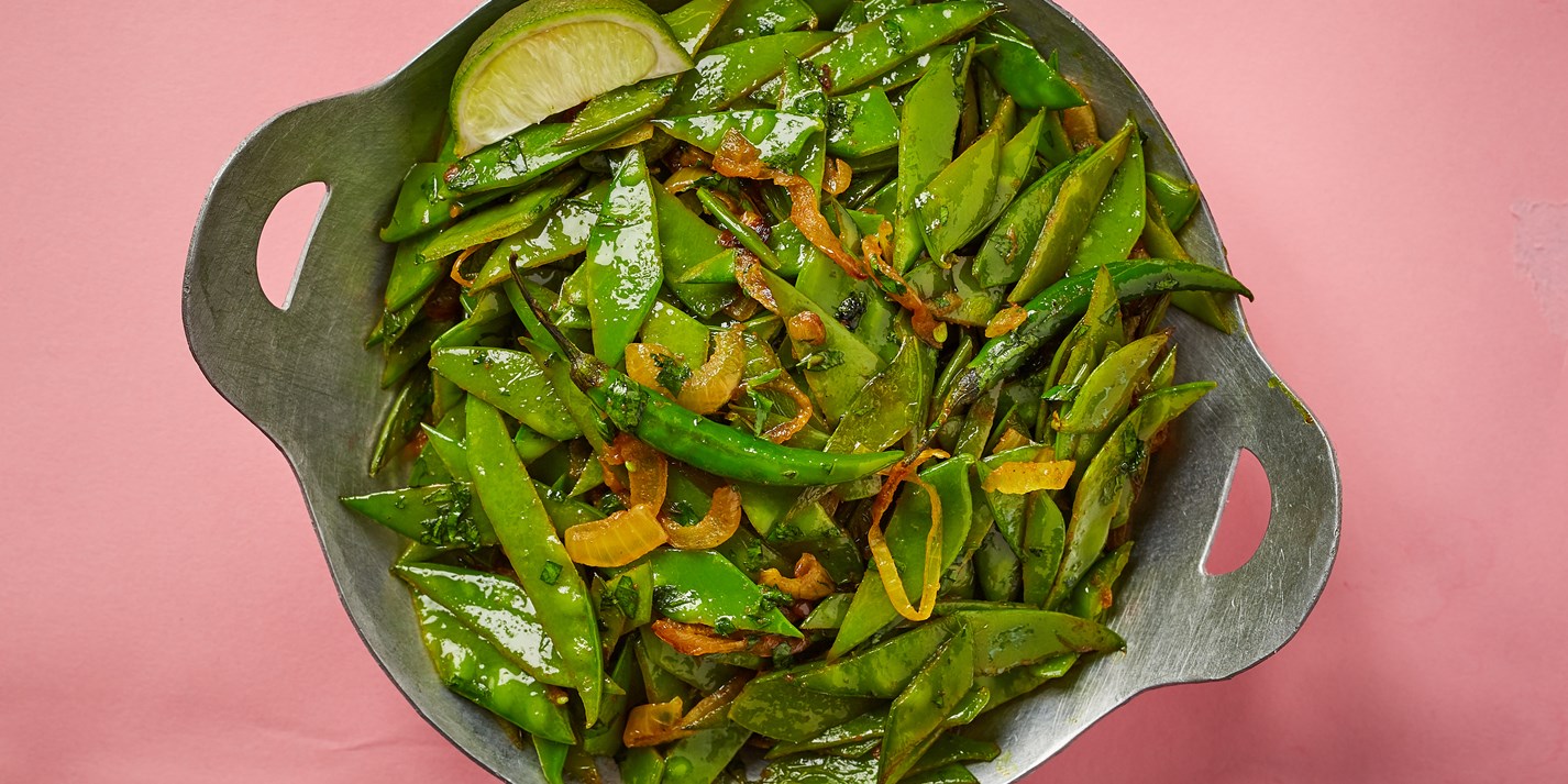 Sheem Bhaji Recipe (Bangladeshi Mangetout Sauté) Great British Chefs