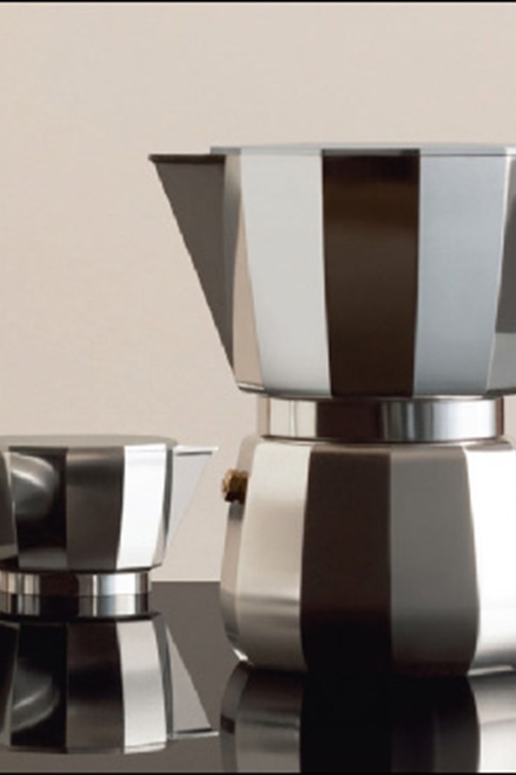 Win a six cup Alessi espresso maker - Great Italian Chefs