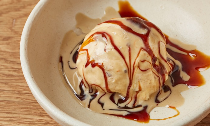 Tahini, Date And Tangerine Ice Cream Recipe - Great British Chefs