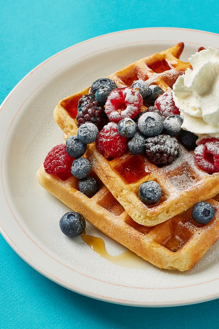 Belgian Waffles Recipe - Great British Chefs