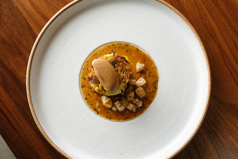 Braised Cabbage, Burnt Cream, Bordelaise Sauce Recipe Great British Chefs