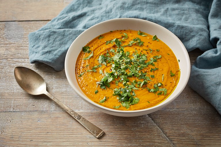 Carrot and Coriander Soup Recipe - Great British Chefs