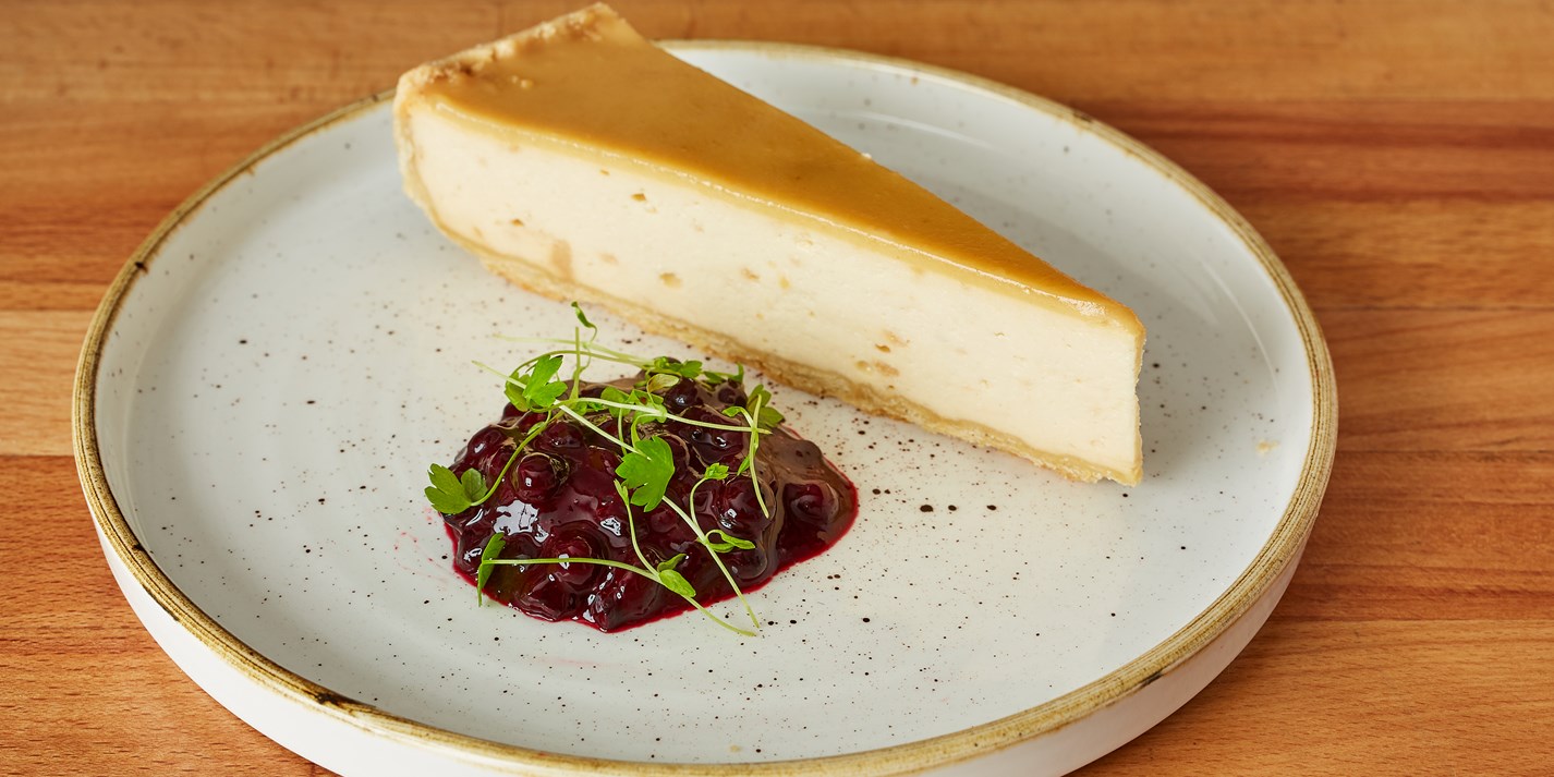 Vanilla Halva Cheesecake Recipe - Great British Chefs