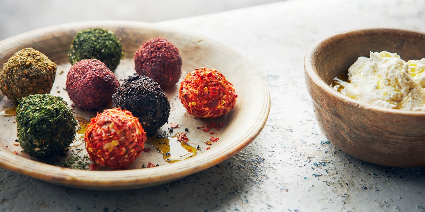 Labneh Balls Recipe Great British Chefs