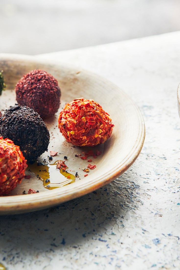 Labneh Balls Recipe Great British Chefs