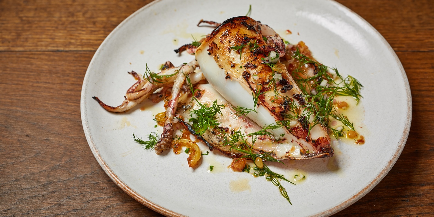 Sicilian Stuffed Squid Recipe - Great British Chefs