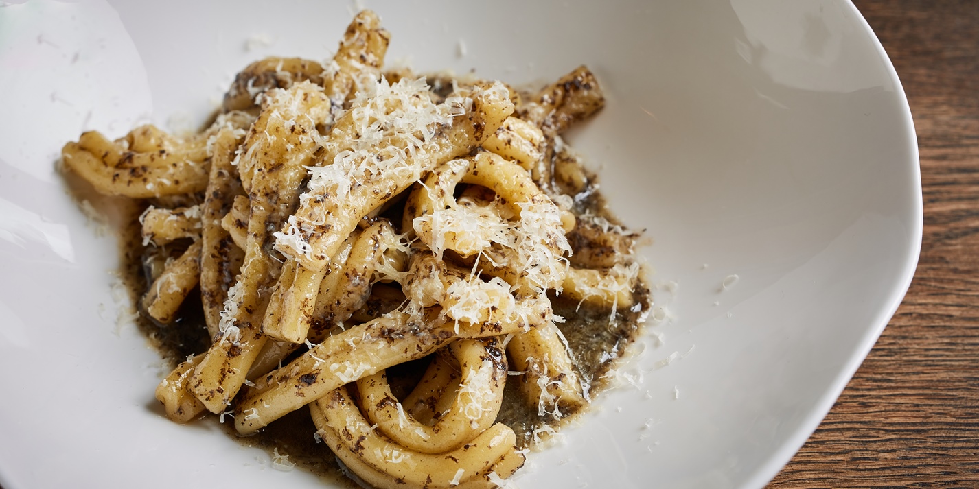 Strozzapreti with Chicken Stock, Truffle and Parmesan Recipe - Great ...