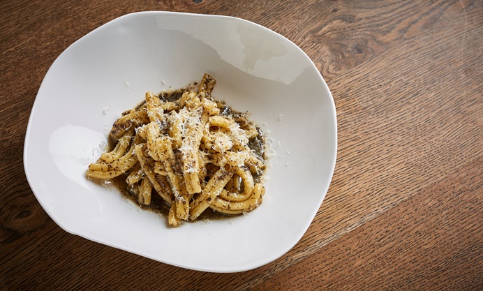 Strozzapreti with Chicken Stock, Truffle and Parmesan Recipe - Great ...