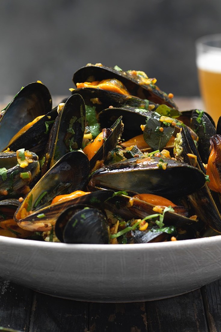 Karnatakan Mussels Recipe - Great British Chefs