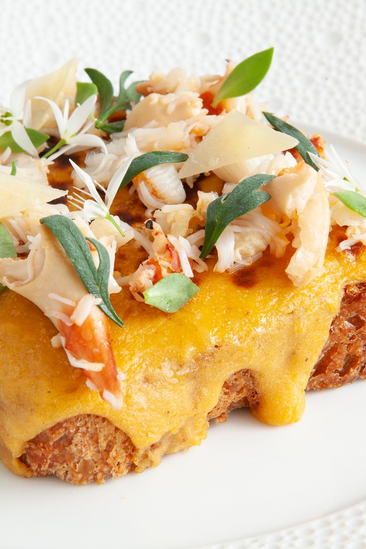 Crab and Le Gruyère AOP Rarebit Recipe - Great British Chefs
