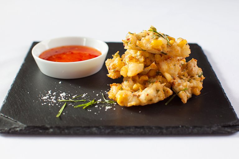 Thai Sweetcorn Fritters Recipe - Great British Chefs