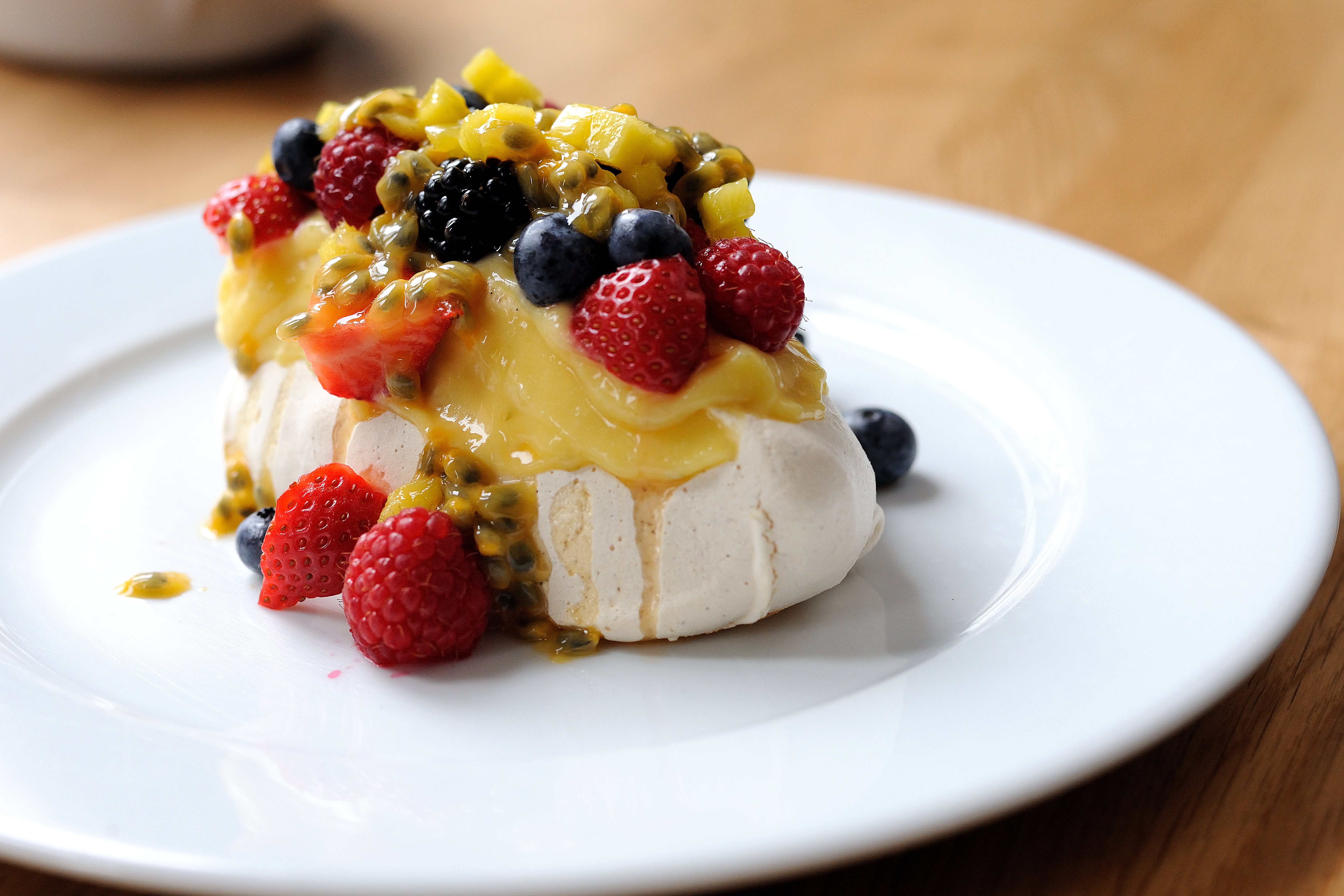 Pomegranate Pavlova Recipe Great British Chefs